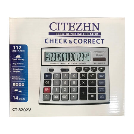 ماشین حساب سیتیژن مدل CT- 8202-V